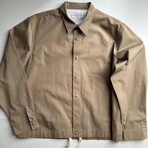 Officine Générale Stan Overshirt - Beige - XXL
